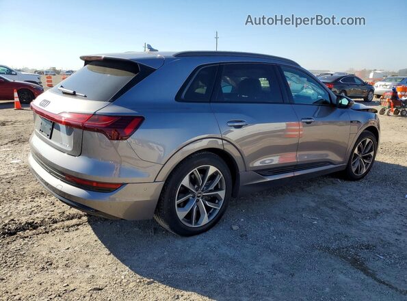 WA1LAAGE9MB037618 2021 AUDI E-TRON Серый Задняя правая четверть
