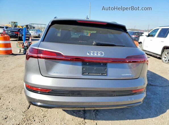 WA1LAAGE9MB037618 2021 AUDI E-TRON Серый Вид сзади