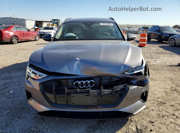 WA1LAAGE9MB037618 2021 AUDI E-TRON Серый Вид спереди