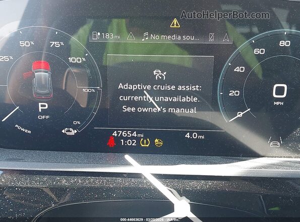 WA1LABGE3MB011540 2021 AUDI E-TRON Gray 