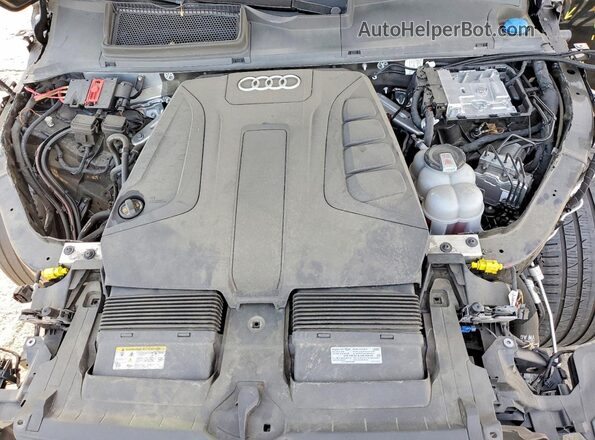 WA1LCBF70SD006942 2025 AUDI Q7 Black Вид підкапотного простору