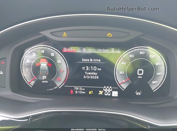 WA1LCBF77SD000846 2025 AUDI Q7 Черный Вид задних сидений