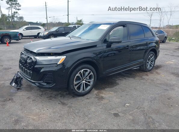 WA1LCBF77SD000846 2025 AUDI Q7 Черный Передняя левая четверть