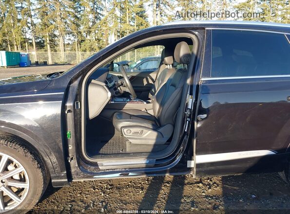 WA1LHAF72HD037002 2017 AUDI Q7 Black წინა ხედი