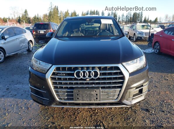 WA1LHAF72HD037002 2017 AUDI Q7 Black უკანა სალონის ხედი