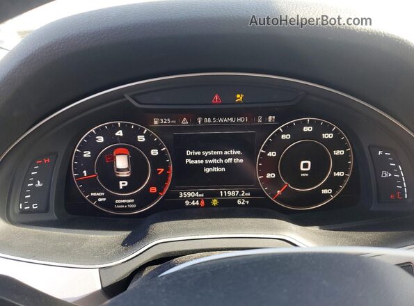 WA1LHAF73KD020622 2019 AUDI Q7 Белый 