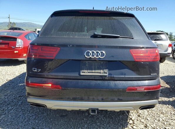 WA1LHAF74KD040121 2019 AUDI Q7 Black უკანა ხედი