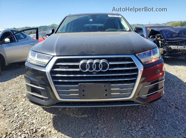 WA1LHAF74KD040121 2019 AUDI Q7 Black წინა ხედი