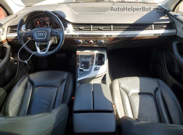 WA1LHAF74KD040121 2019 AUDI Q7 Black წინა პანელის ხედი