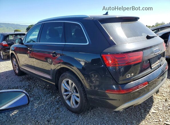 WA1LHAF74KD040121 2019 AUDI Q7 Black უკანა მარცხენა