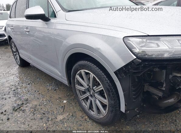 WA1LHAF79KD023038 2019 AUDI Q7 Silver Вид спереду
