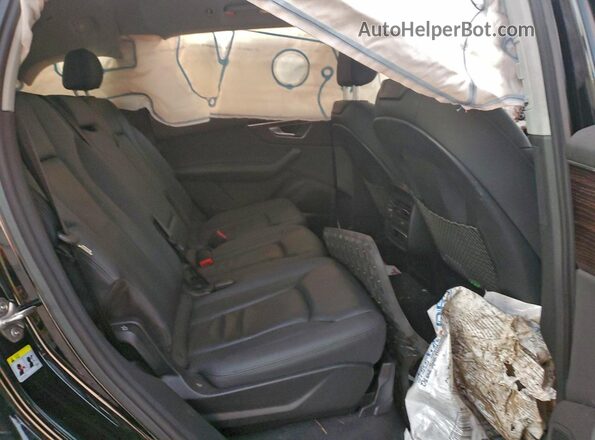 WA1LJAF70MD029253 2021 AUDI Q7 Black უკანა სალონის ხედი