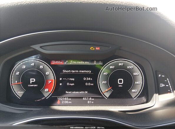 WA1LJAF79MD036539 2021 AUDI Q7 Blue 