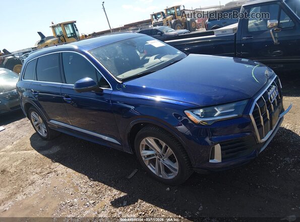 WA1LJAF79MD036539 2021 AUDI Q7 Blue 