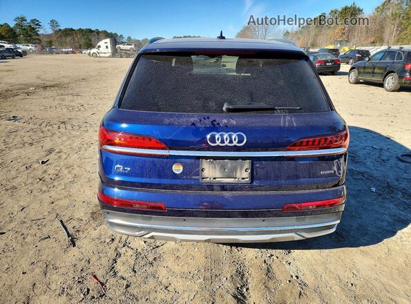 WA1LJAF79MD037416 2021 AUDI Q7 Blue Vista trasera