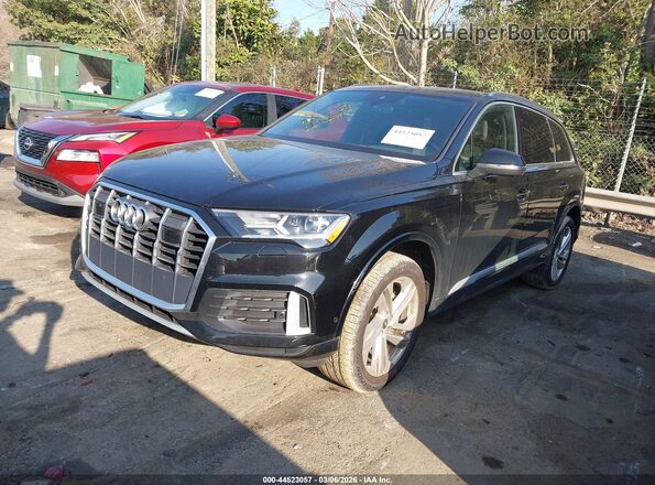 WA1LJAF7XMD029857 2021 AUDI Q7 Черный Передняя левая четверть
