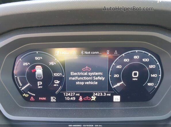 WA1LUBFZ4TP004139 2026 AUDI Q4 Gray უკანა სავარძლების ხედი