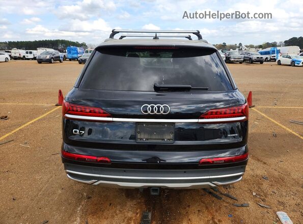 WA1LXAF70MD032359 2021 AUDI Q7 Black Հետևի տեսք