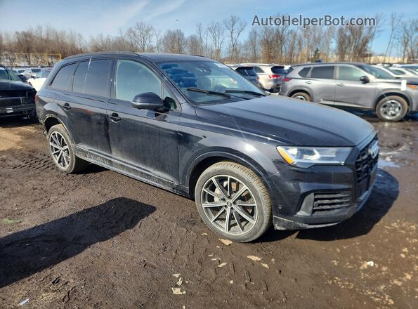 WA1LXAF72MD034436 2021 AUDI Q7 Черный Передняя правая четверть