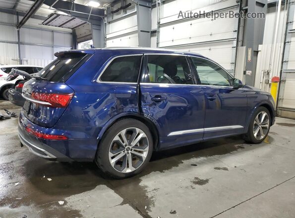 WA1LXAF72MD036428 2021 AUDI Q7 Blue Հետևի աջ