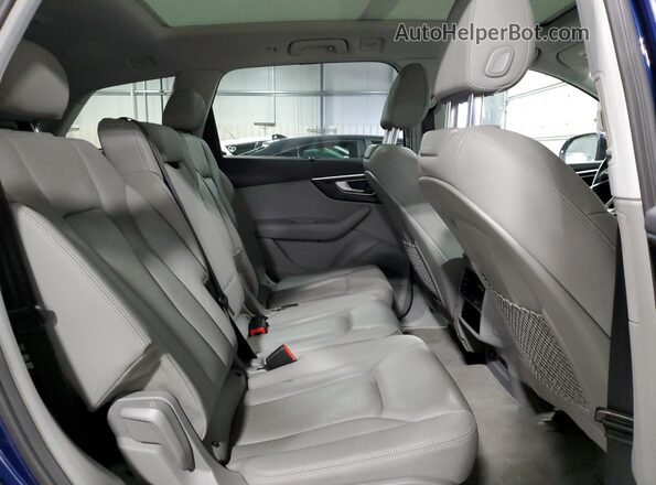 WA1LXAF72MD036428 2021 AUDI Q7 Blue Սալոնի հետևի տեսք