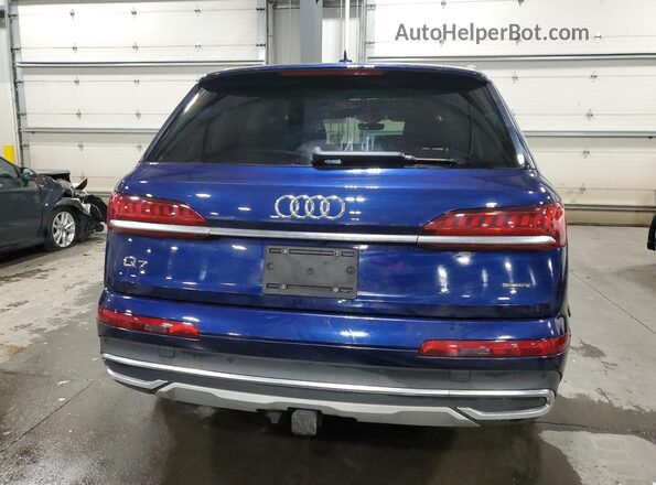 WA1LXAF72MD036428 2021 AUDI Q7 Blue Հետևի տեսք