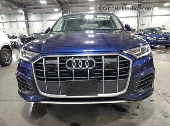 WA1LXAF72MD036428 2021 AUDI Q7 Blue Դիմացի տեսք