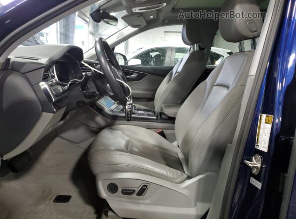 WA1LXAF72MD036428 2021 AUDI Q7 Blue Սալոնի դիմացի տեսք