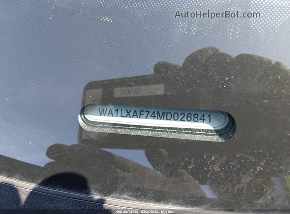 WA1LXAF74MD026841 2021 AUDI Q7 Black 