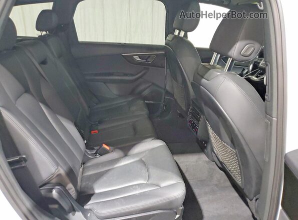 WA1LXAF74MD035216 2021 AUDI Q7 Белый Вид задней части салона