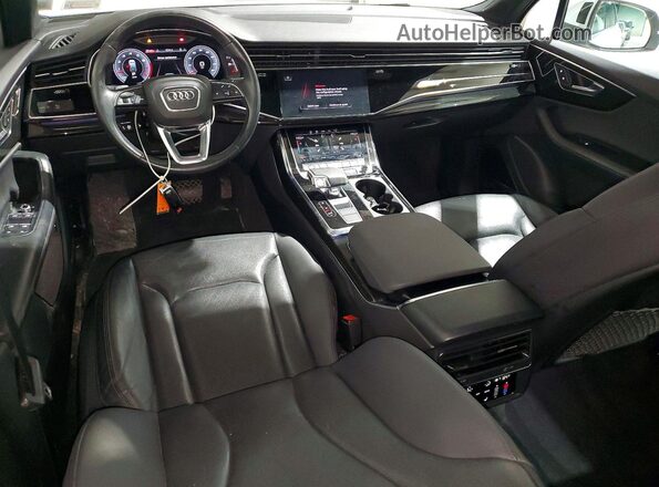 WA1LXAF74MD035216 2021 AUDI Q7 Белый Вид панели приборов