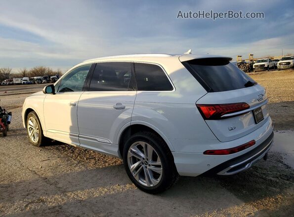 WA1LXAF74MD040268 2021 AUDI Q7 Белый Задняя левая четверть