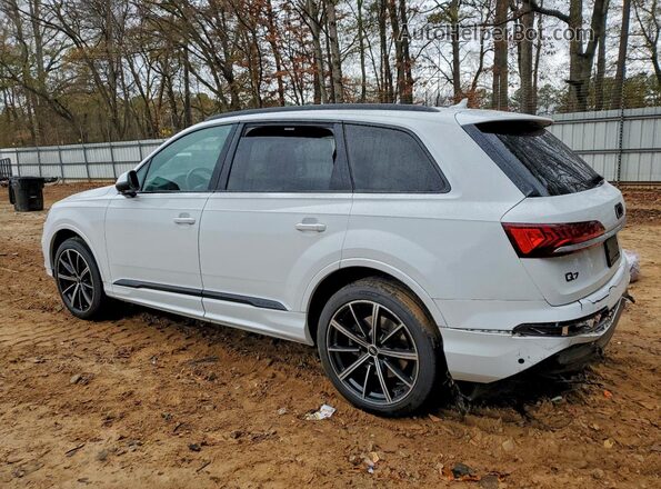 WA1LXAF75MD028775 2021 AUDI Q7 White Trasero izquierdo