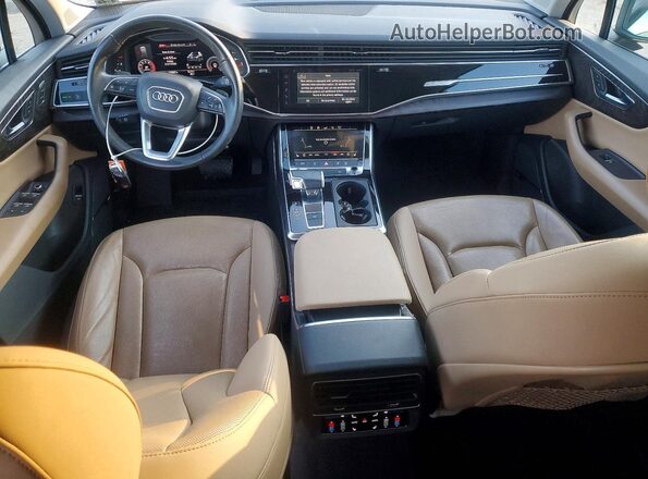 WA1LXAF76LD001051 2020 AUDI Q7 Gray Dashboard view