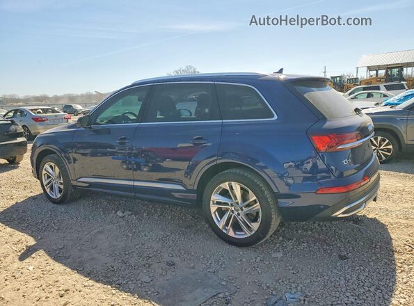 WA1LXAF77LD010261 2020 AUDI Q7 Синий Задняя левая четверть