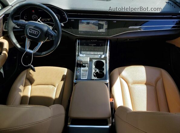 WA1LXAF77LD010261 2020 AUDI Q7 Синий Вид панели приборов