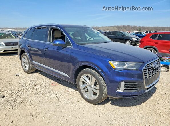 WA1LXAF77LD010261 2020 AUDI Q7 Синий Передняя правая четверть
