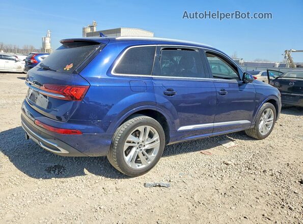 WA1LXAF77LD010261 2020 AUDI Q7 Синий Задняя правая четверть