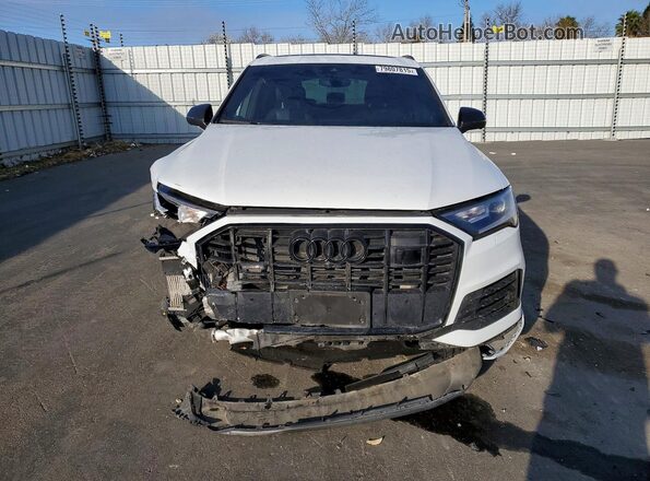 WA1LXAF7XMD028450 2021 AUDI Q7 White Դիմացի տեսք