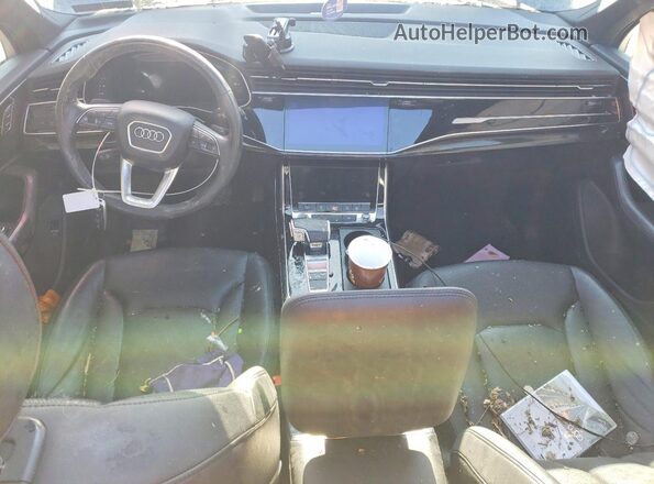 WA1LXBF76ND008445 2022 AUDI Q7 Black Widok deski rozdzielczej