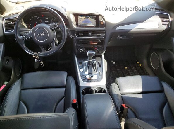 WA1M2AFP7HA092584 2017 AUDI Q5 Gray Вид панелі приладів