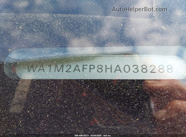 WA1M2AFP8HA038288 2017 AUDI Q5 Белый 
