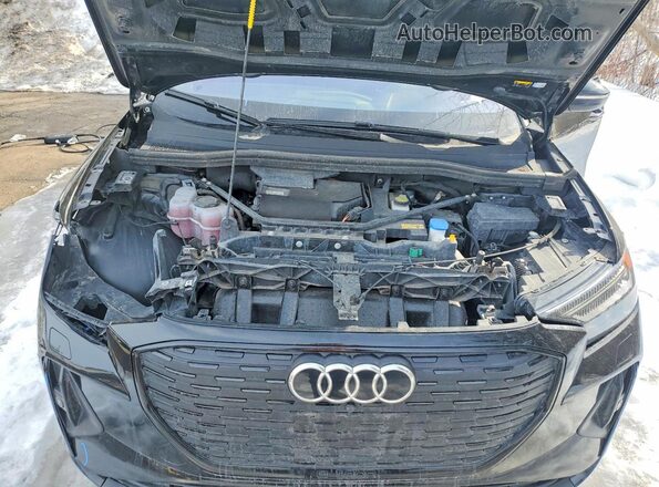 WA1M2AFZ4PP072256 2023 AUDI Q4 Black Engine compartment view