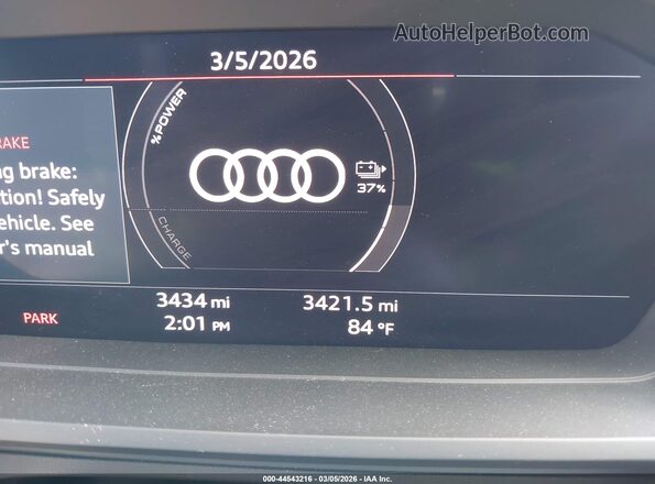 WA1MUBFZ7SP061857 2025 AUDI Q4 Black 