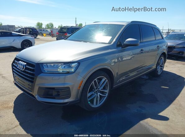 WA1VAAF72JD010305 2018 AUDI Q7 Gray Передня ліва чверть