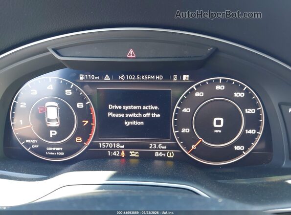WA1VAAF72JD010305 2018 AUDI Q7 Gray Вид задніх сидінь