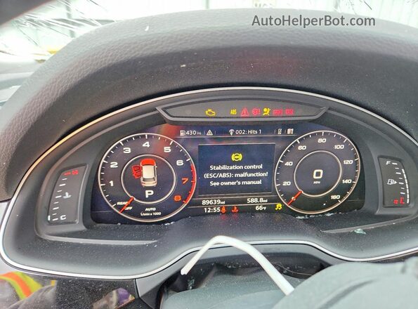 WA1VAAF73KD019032 2019 AUDI Q7 Серый 