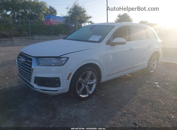 WA1VAAF73KD021315 2019 AUDI Q7 White 