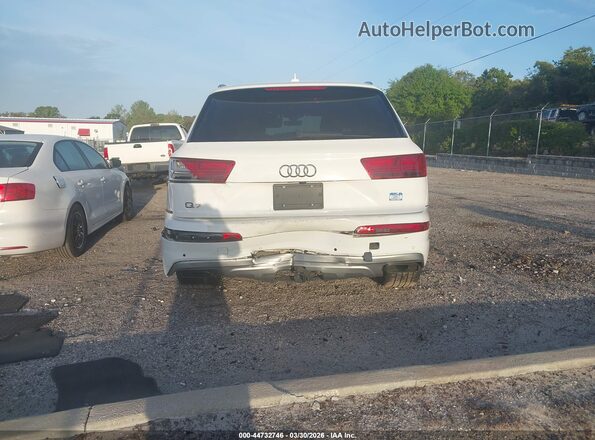 WA1VAAF73KD021315 2019 AUDI Q7 White 
