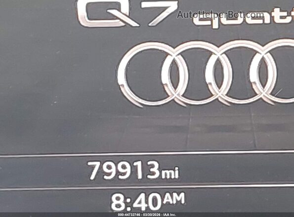 WA1VAAF73KD021315 2019 AUDI Q7 White 